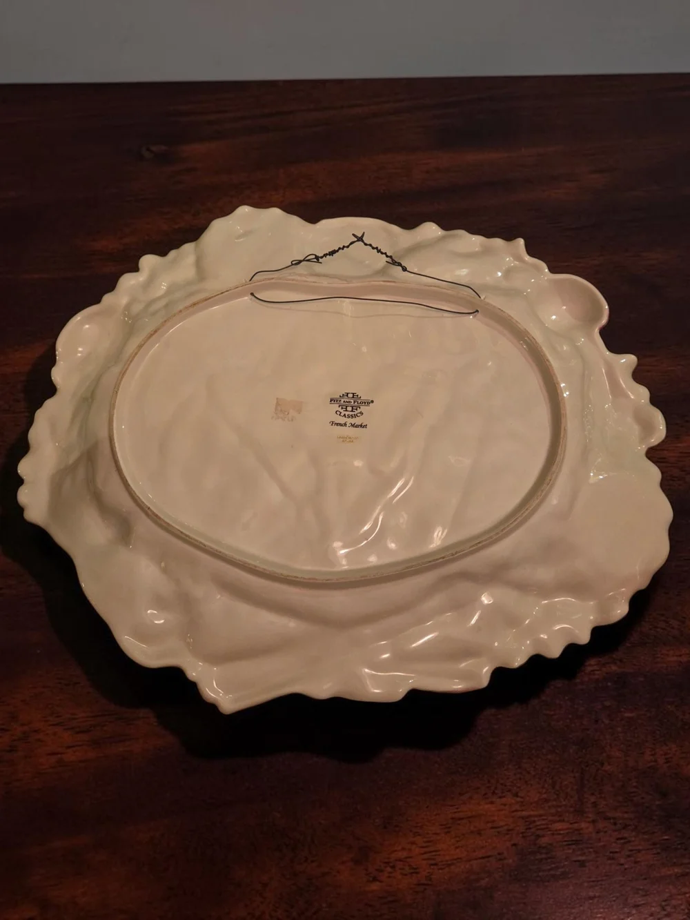 Fitz and Floyd French Market Tureen With Lid Ladle And Platter